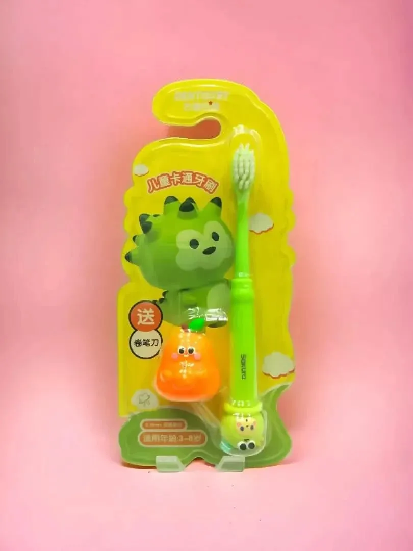 2 In 1 Tooth Brush Plus Sharpener Set