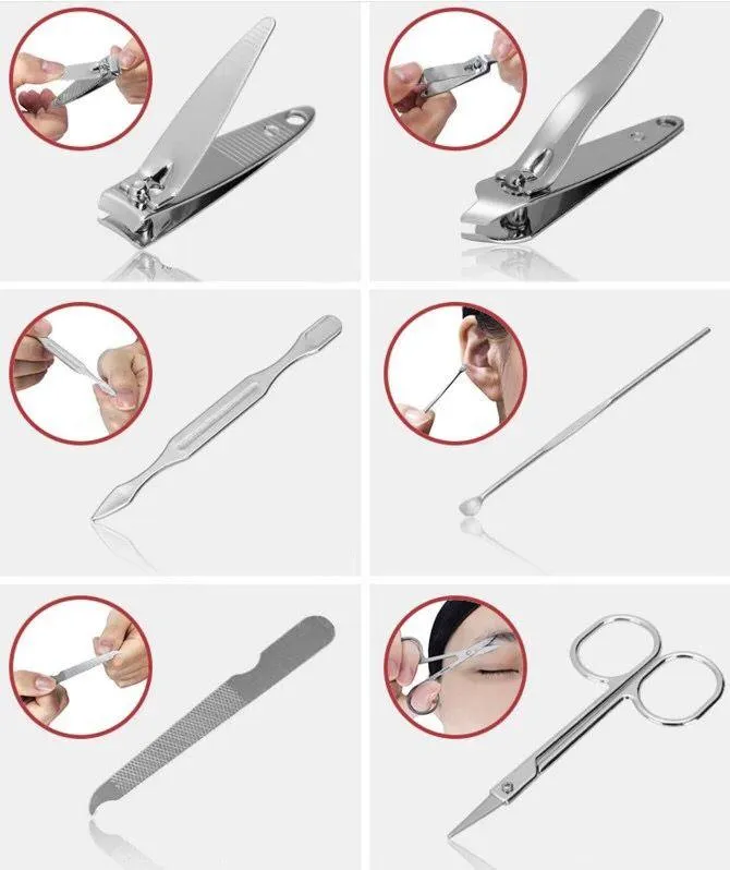 7 Piece Beauty Tool Kit