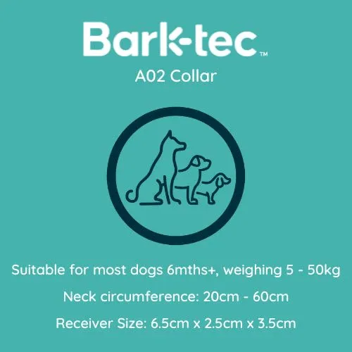 Barktec A02 No Shock Dog Bark Training Collar