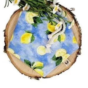 Blue Sky Lemons Bandana