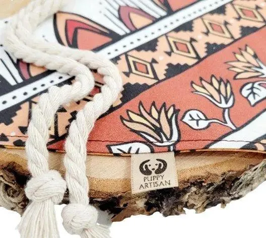Bohemian Aztec Flowers Bandana