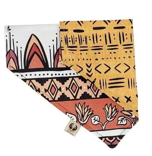 Bohemian Aztec Flowers Bandana