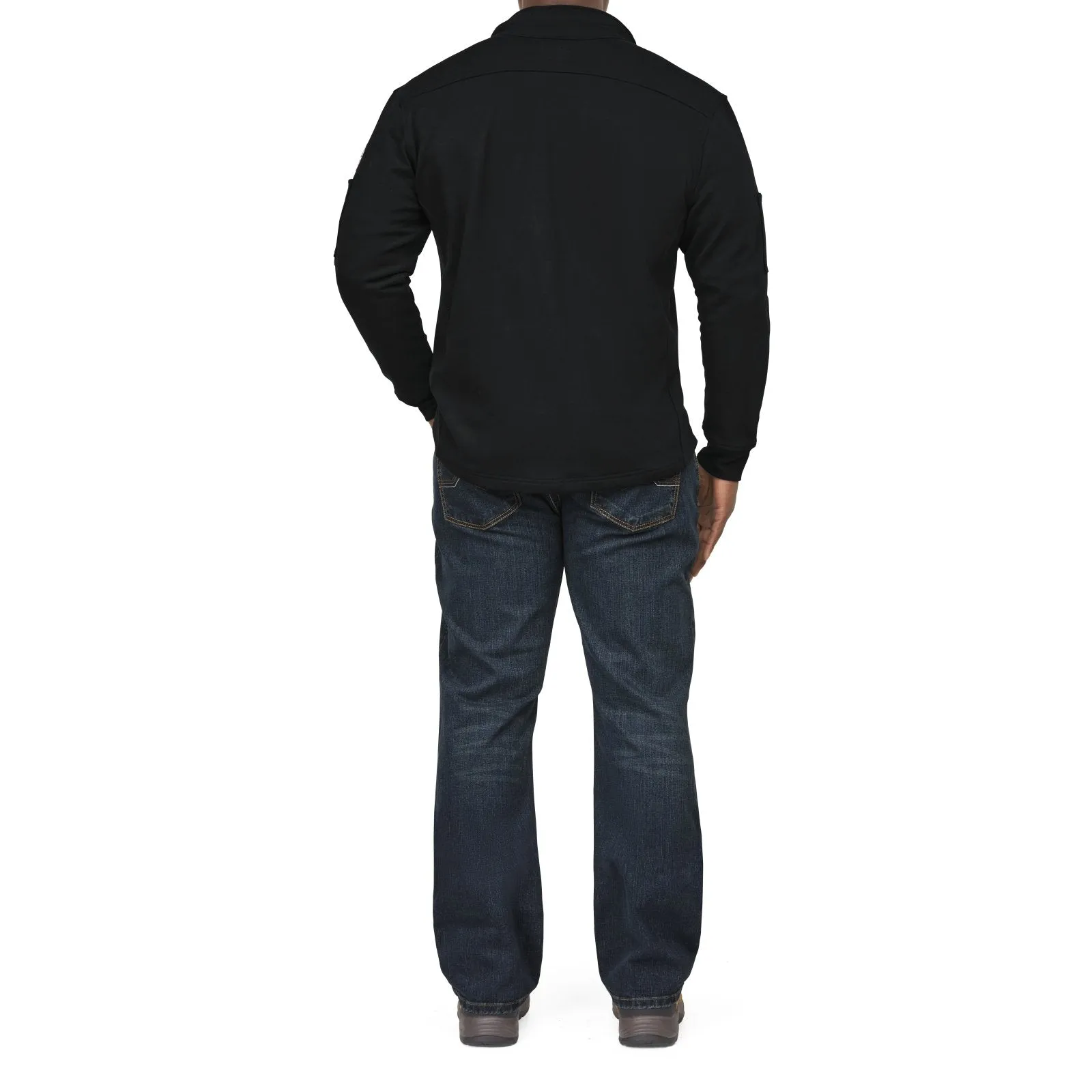 Bulwark Men's Fleece FR Zip-Up Jacket