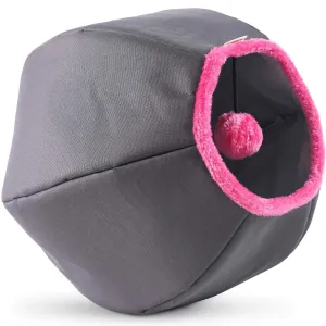 Cat Cave Trend (Fuschia/Grey)