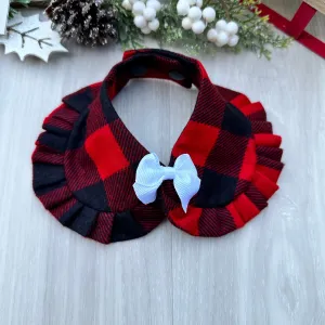 Christmas Dog Bandana, Buffalo Plaid