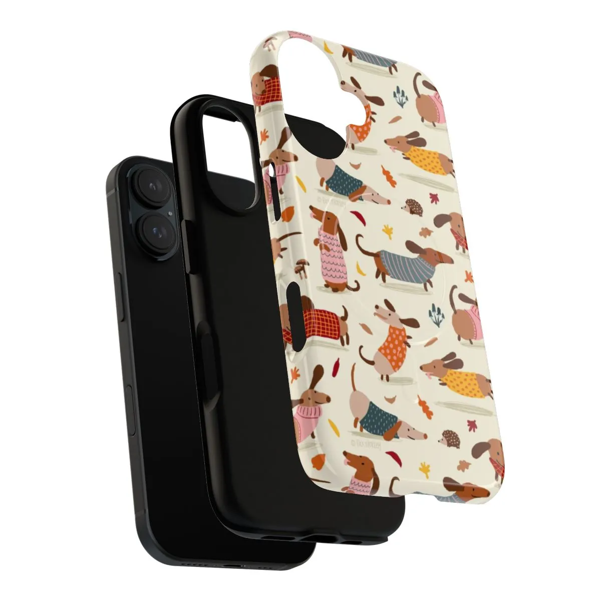 Cozy Fall Dachshund Magnetic Tough Phone Case