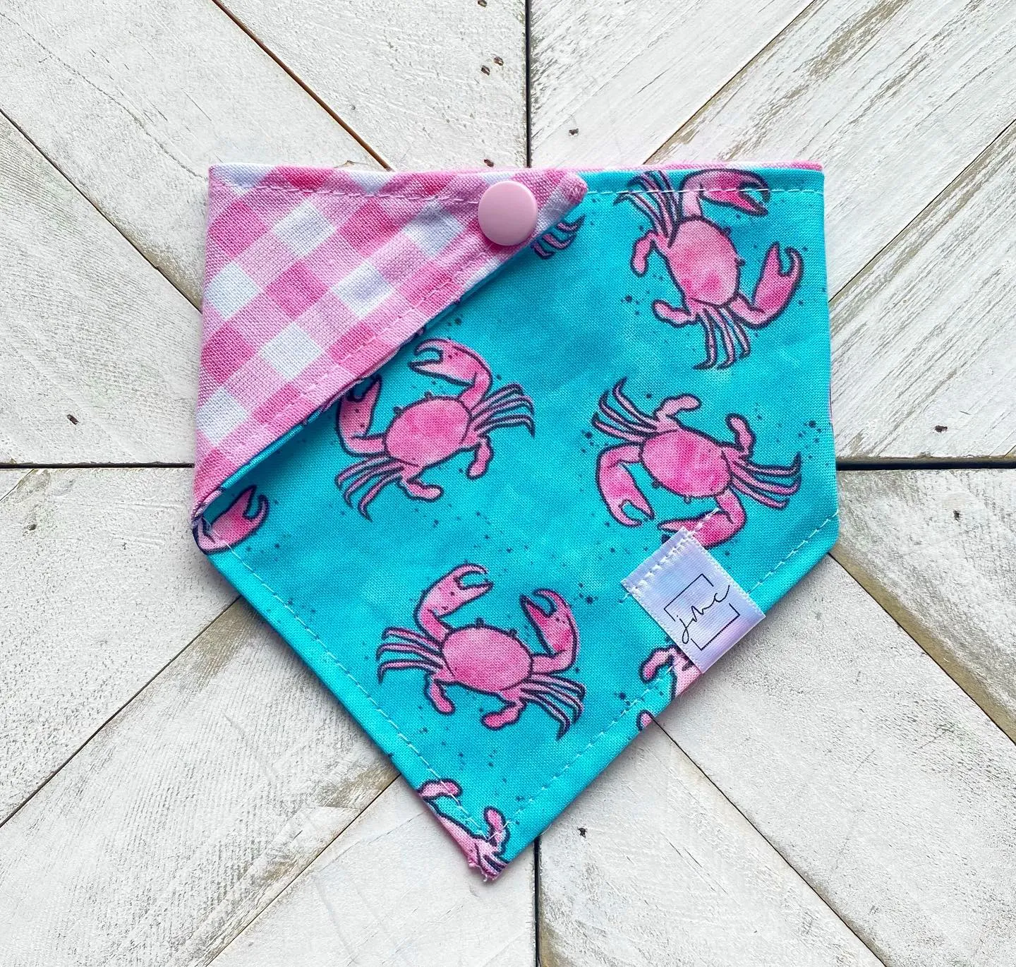 Don't Be Crabby Pet Bandana