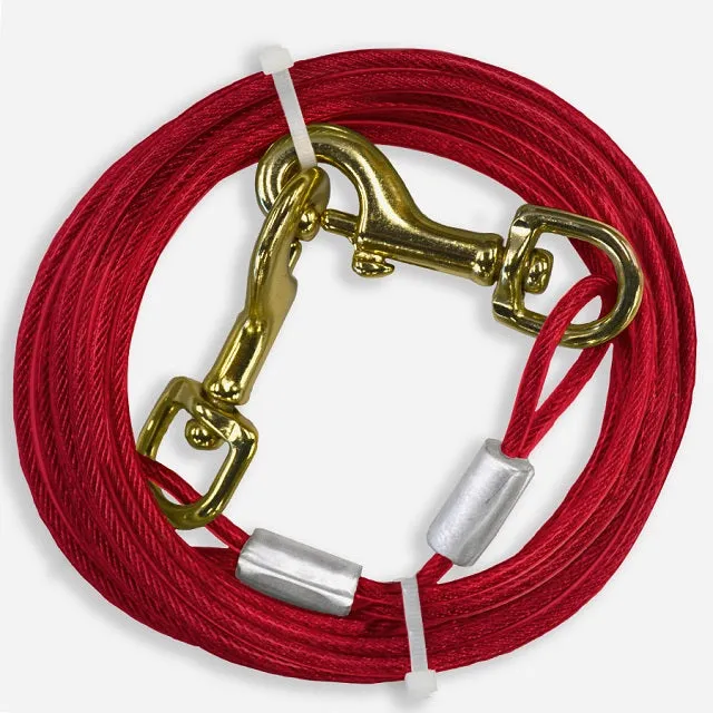 Four Paws Walk-About Medium Weight Dog Tie Out Cable