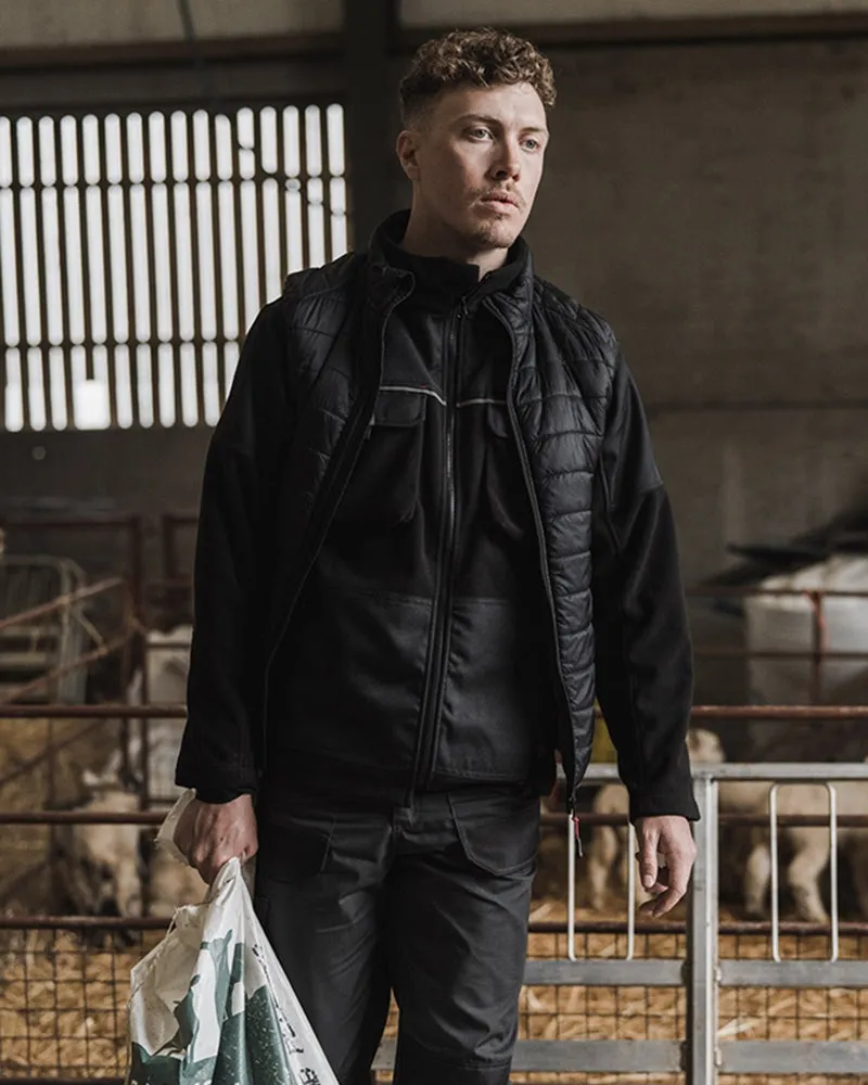 Hoggs Of Fife Granite Bonded Fleece Jacket.