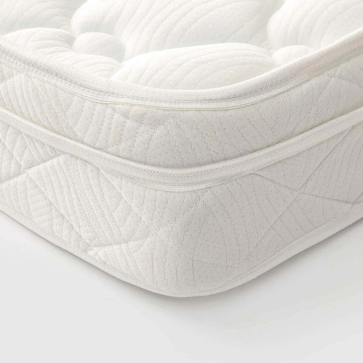 Home Centre Restofit Ultima 4 2 Inches Orthopaedic Bonded Foam King Mattress with Memory Foam, 180x195cm - White