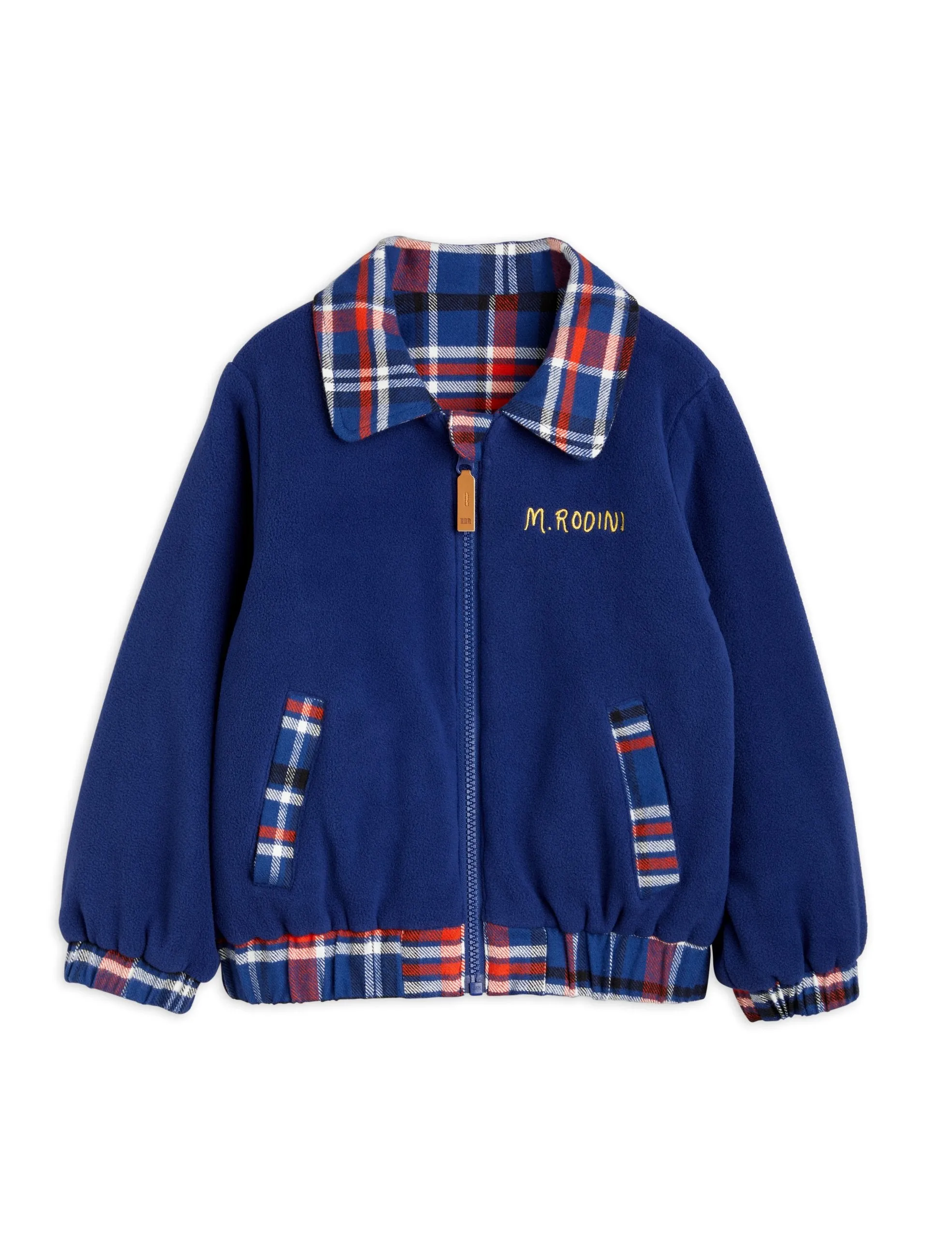Mini Rodini Check Flannel Reversible Flannel Jacket