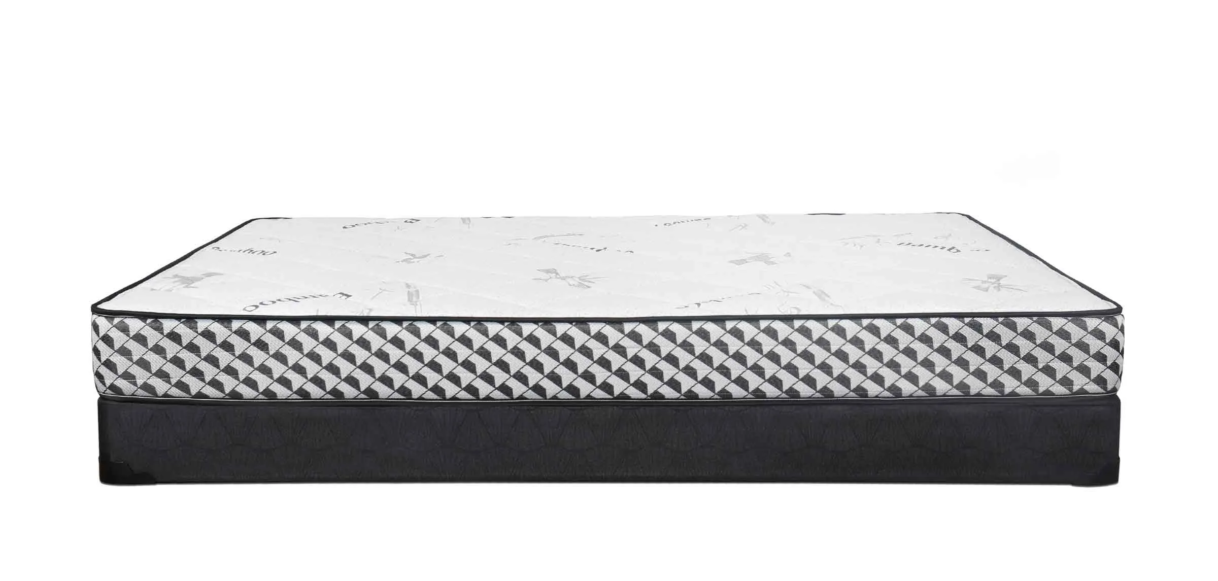 Orthopedic Deluxe 9" Canadian Made Coil Spring Tight Top Mattress in Twin, Double, Queen, King