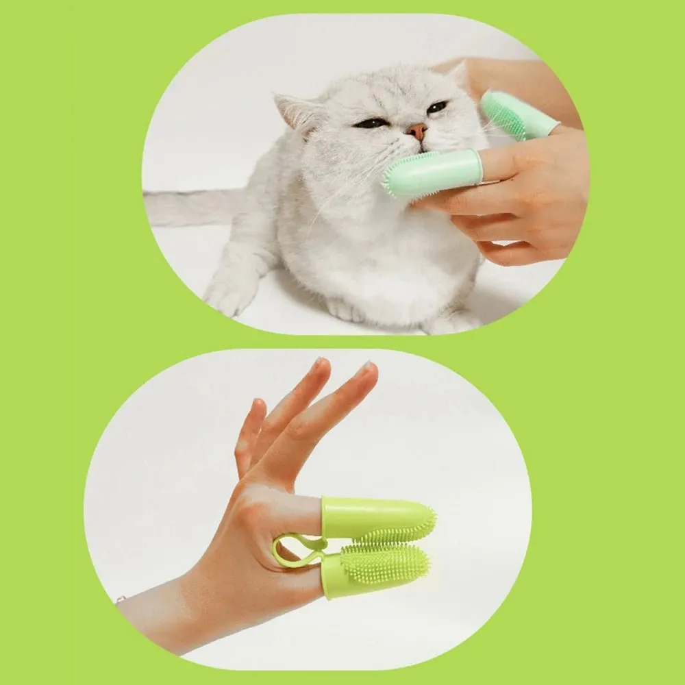 Pet Dog Finger Toothbrush: Super Soft Teeth Cleaning Tool