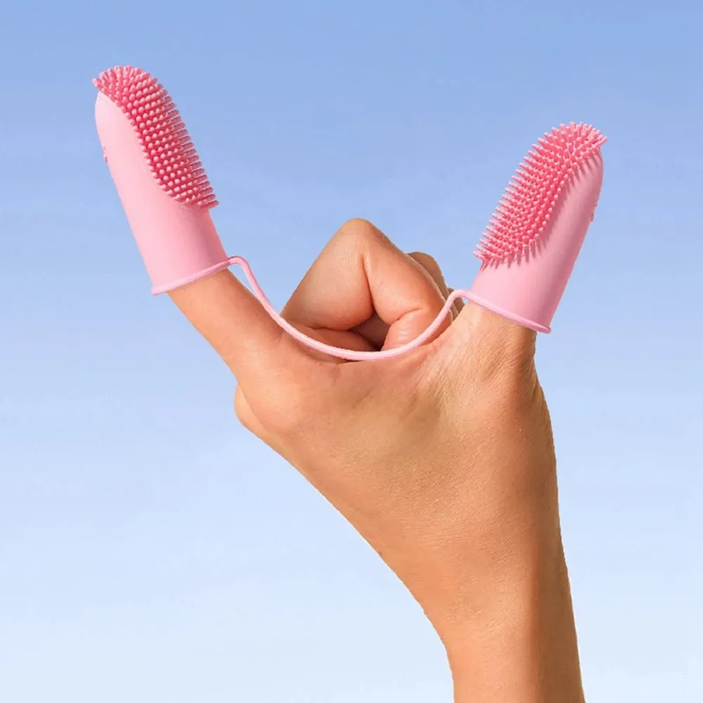 Pet Dog Finger Toothbrush: Super Soft Teeth Cleaning Tool