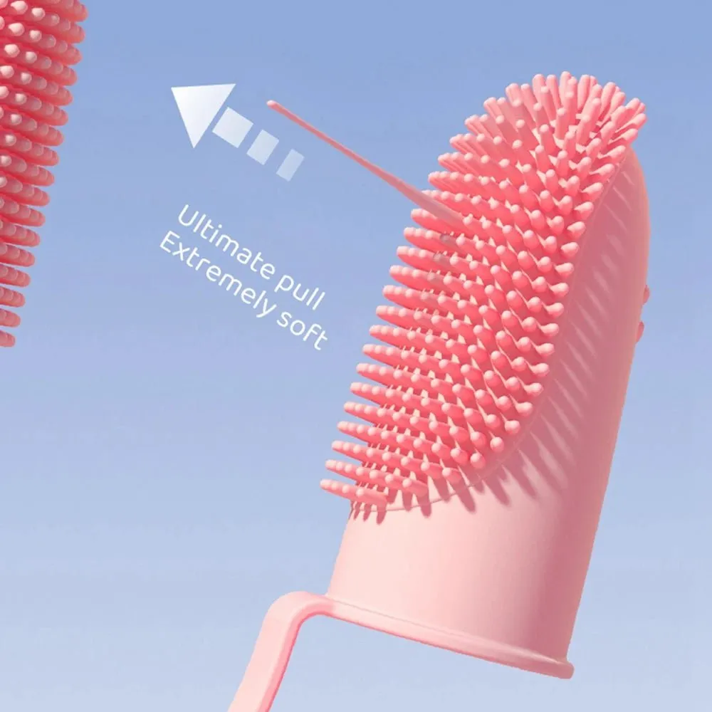 Pet Dog Finger Toothbrush: Super Soft Teeth Cleaning Tool