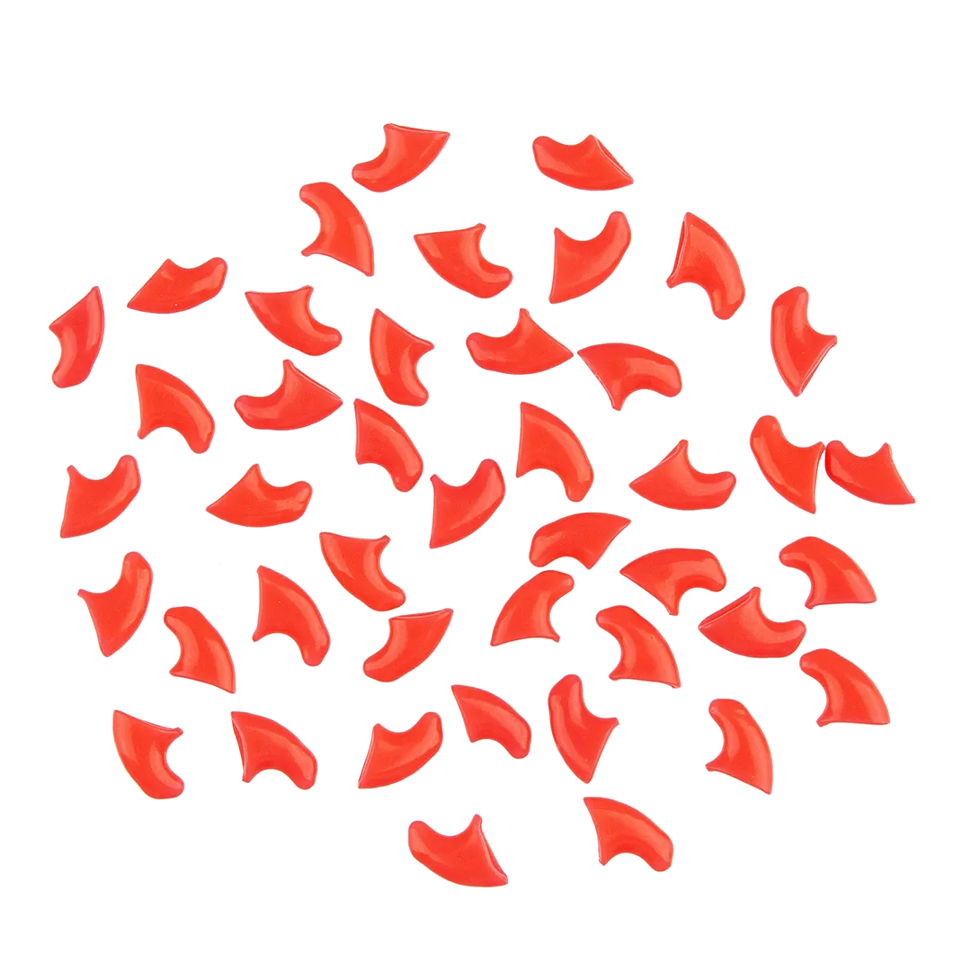 Pink Feline Medium Nail Caps by Soft Claws