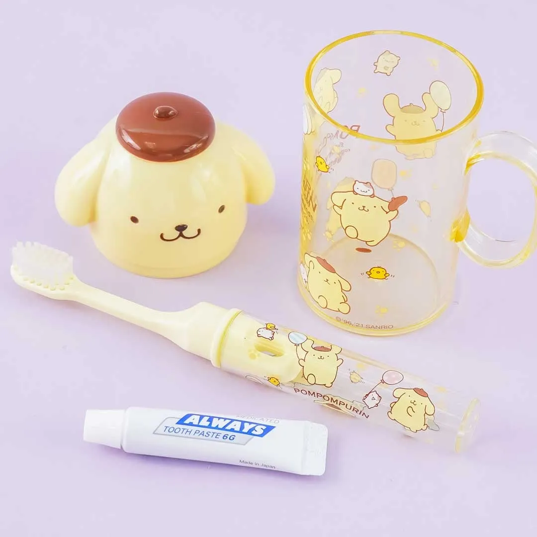 Pompompurin Toothbrush Set With Cup