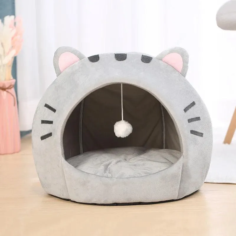 SuperCat Warm Kitten Cave Bed