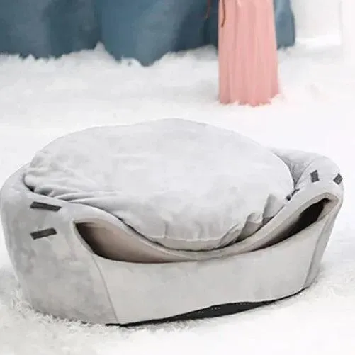 SuperCat Warm Kitten Cave Bed