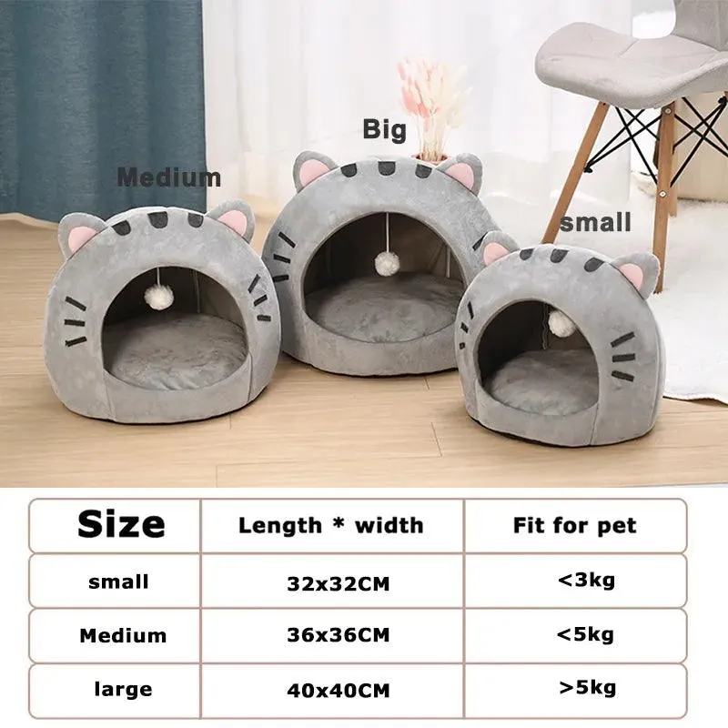 SuperCat Warm Kitten Cave Bed