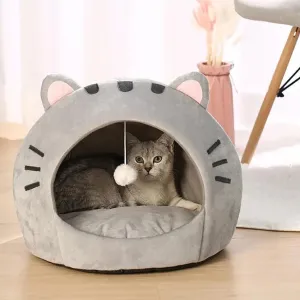 SuperCat Warm Kitten Cave Bed