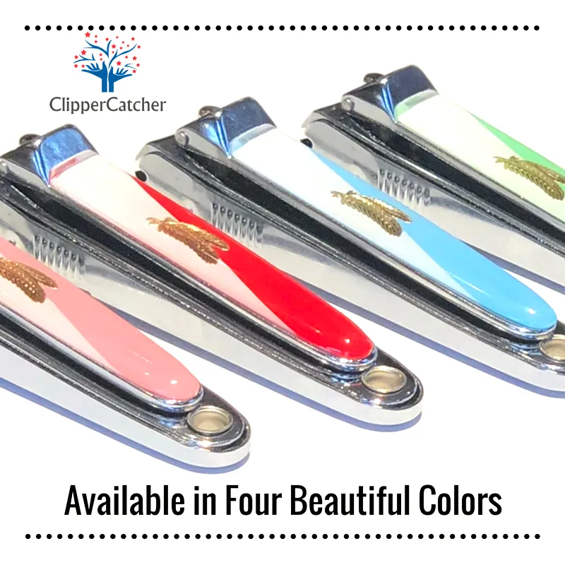 The World's Best Nail Clippers - Forever Sharp Cutting Blades and No More Flying Nail Clippings.
