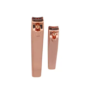 Wholesale Rose Gold Nail Clipper Duo (Set of 2)